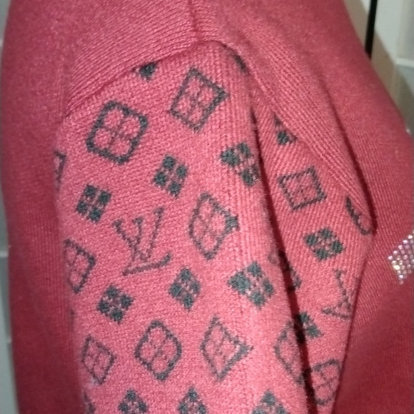 Louis Vuitton Cranberry Sweater Mini Dress - Picture 7 of 9
